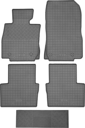 OEM Alfombrillas Rigum 903201 + Funda 900101 - Mazda 2 Iii Hatchback De 2015, Llantas Vlv, Delanteras - Instaladas