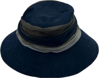 Grevi Grevi Blauwe hoeden - Dames - Hoeden - Blauw - ONE Size - Nylon - Accessoires