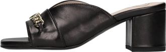 Love Moschino Sandalen - Dames - Muiltjes - Zwart - 40 EU - Leer - Schoenen