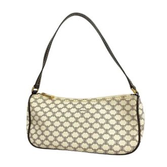 Celine Pre-owned Vintage Schoudertas - Dames - Pre-owned - Beige - Maat: ONE Size