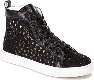 Lady Couture New York High Top Sneaker in Black at Nordstrom Rack, Size 6.5-7Us / 37Eu