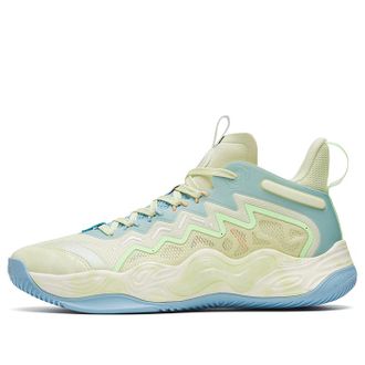 Anta Magic Cement Outfield Basketball Shoes Green Blue 912321610S-1