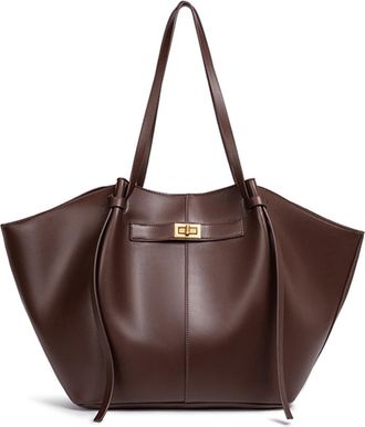 Generic Womens Medium Tote Shopper, Womens Tote Bag,Large Shoulder Handbag with Removable Loop Purse for College, School, Work, Travel & Shopping (Coffee brow