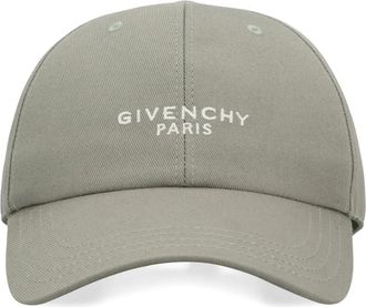 Givenchy Pet met geborduurd logo - Grijs
