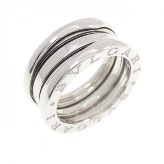 Bulgari White Gold White Gold (18K) Band Ring (Pre-Owned)
