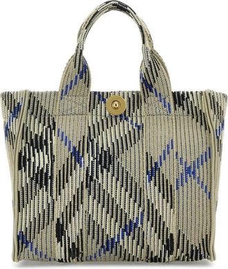 Burberry LL MN Knit Tote CH4 - Dames - Shoppers - Veelkleurig - ONE Size - Tassen