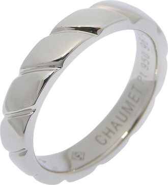 Chaumet Platinum 950 Band Ring (Pre-Owned)
