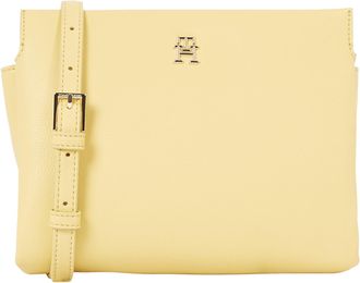 Tommy Hilfiger Womens Mini Legacy Crossbody Bag with Handle, Yellow (Meringue), One Size
