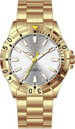 Invicta Specialty 69031 Herenhorloge - Quartz Uurwerk - Metaal met Witte Wijzerplaat - 42 mm