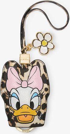 Ganni Almond Milk Daisy Duck Leopard Key Bell