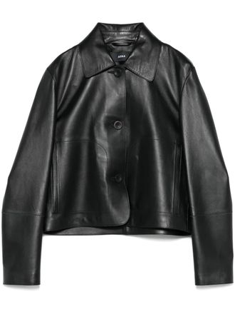 Arma Emy jacket - women - Calf Leather - 42 - Black