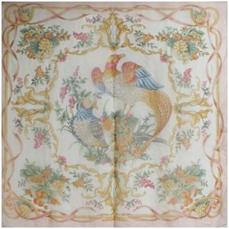 Ferragamo pink Silk Scarf (Pre-Owned)