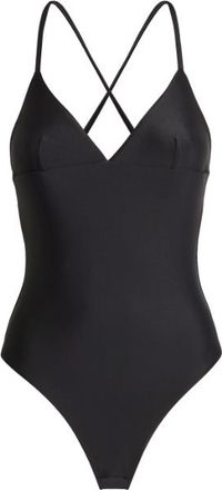 Matteau Plunge One-piece Swimsuit Size L