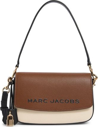 Marc Jacobs The Bold Saddle Leather Shoulder Bag in Cognac Multi at Nordstrom Rack
