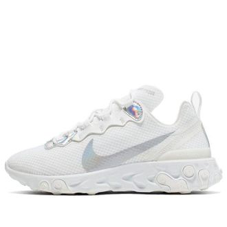 Nike (WMNS) Nike React Element 55 White Iridescent CN0147-100