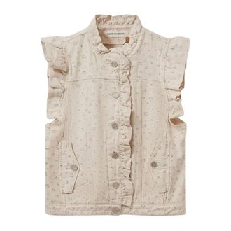 Sofie Schnoor Vests, female, Beige, Size: XS Vest