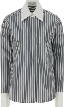Stella McCartney Gestreept overhemd - Grijs
