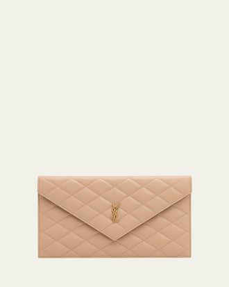 Saint Laurent Paris Pouch in Lambskin Leather