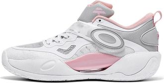 Generic Unisex Basketball Shoes are Breathable Non Slip Lightweight Fashionable Outdoor Sports Boots Walking Shoes(Pink White,4.5 UK)