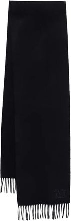 Max Mara Monogram Embroidered Cashmere Stole