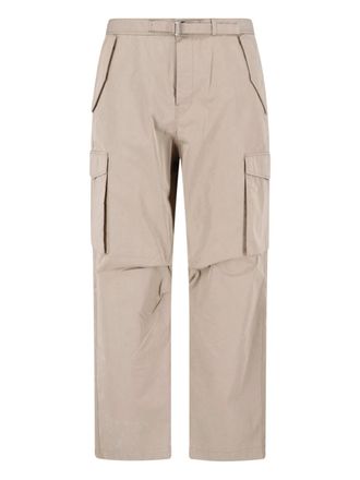 Paul Smith Beige Mid-Rise Cotton Cargo Pants