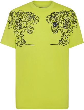 Plein Sport Heren, Tops, Geel, Maat: L Katoen