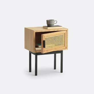 La Redoute Interieurs Nachtkastje 1 deur in riet Waska