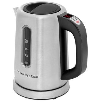 Riviera & Bar Riviera&bar - Hervidor Inal&aacute;mbrico 1l 2000w Acero Inoxidable / Negro - Bbt350