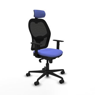Piqueras y Crespo Silla De Oficina Con Cabecero Jorquera Piqueras Y Crespo 1d036n2 Azul Claro
