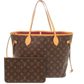 Louis Vuitton Fuchsia Monogram Monogram Handbag Tote Bag (Pre-Owned)