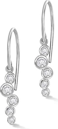 Dower & Hall 18k Diamond Small Cascade Drop Earrings - 0.33ct