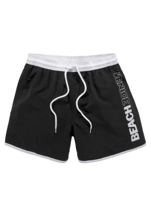 Venice Beach Badeshorts VENICE BEACH Bo, Herren, Gr. XXL (58/60), N-Gr, schwarz, Microfaser, Microfaser, Polyester, Recycling-Polyester, unifarben, Badehosen Bades