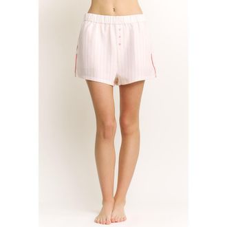 Honeydew Intimates Brunch Date Shorts in Flora Stripe at Nordstrom, Size X-Small