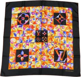 Louis Vuitton Pre-owned Canvas Sjaal - Dames - Vintage Accessoires - Veelkleurig - ONE Size - Vintage