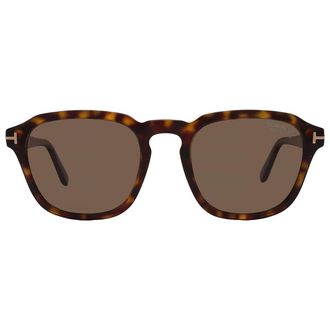 Tom Ford Avery Polarized Brown Square Mens Sunglasses FT0931 52H 52