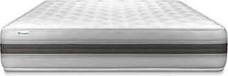 VITALIT Vitalit - Colchón blanco con espuma viscoelástica 140 x 200