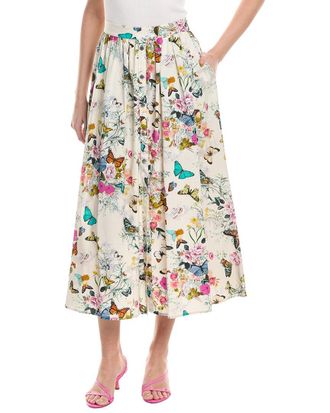 L'agence Lagence Seina Midi Skirt