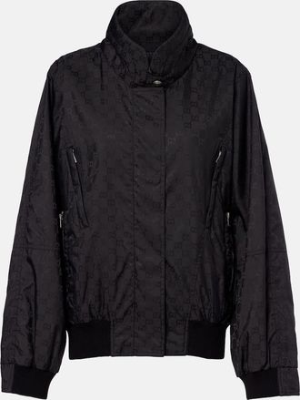 Gucci GG cotton-trimmed jacket