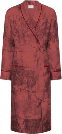 Pierre-Louis Mascia Aloegum Badjas - unisex - Badjassen - Rood - ONE Size - Nachtkleding
