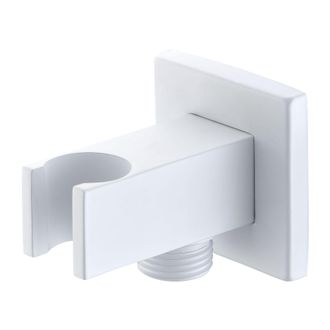 GreenIce Supporto Doccia Bianco Quadrato [imex]