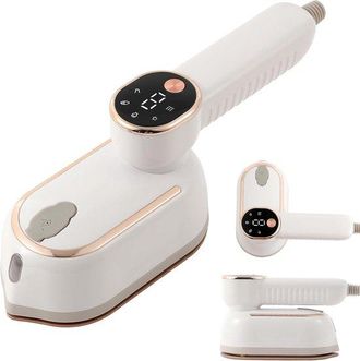 OEM Tabla De Planchar Port&aacute;til, Programa De Lavado De 1200 W, Plancha Multifuncional 3+1 Con Pantalla Led Digital, 130 Ml, Segura De Usar (blanca)