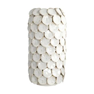 House Doctor Dot Vase, H 30 cm / weiss