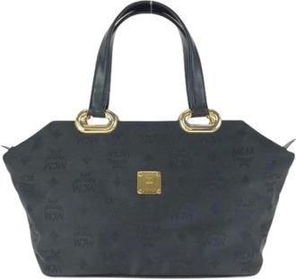 MCM Borsa Pre-owned Visetos in Nylon e Pelle - - Pre-owned - Donna - Nero - ONE SIZE