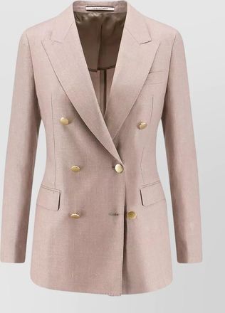 Tagliatore parigi jacket virgin wool silk linen