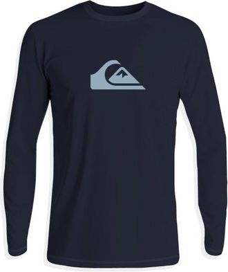 Quiksilver Everyday Surf Tee L/S Lycra f&uuml;r Herren | blau
