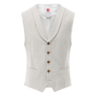 Club of Gents Heren, Pakken, Beige, Maat: XS Katoen