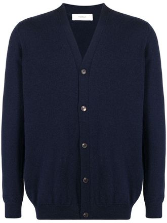 Pringle Of Scotland button-down cashmere cardigan - men - Cashmere - M - Blue