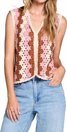 Saltwater Luxe Chelsee Vest In Natural