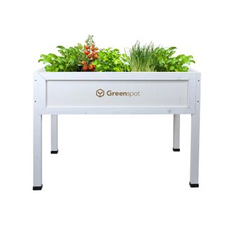 OEM Jardinera Elevada Para Balc&oacute;n, Terraza Y Jard&iacute;n 110x55x80cm - Herbario De Madera Con Patas - Jardinera Con Patas Para Flores, Hierbas, Verduras - Jard