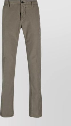 Incotex trousers with back pockets and belt loops